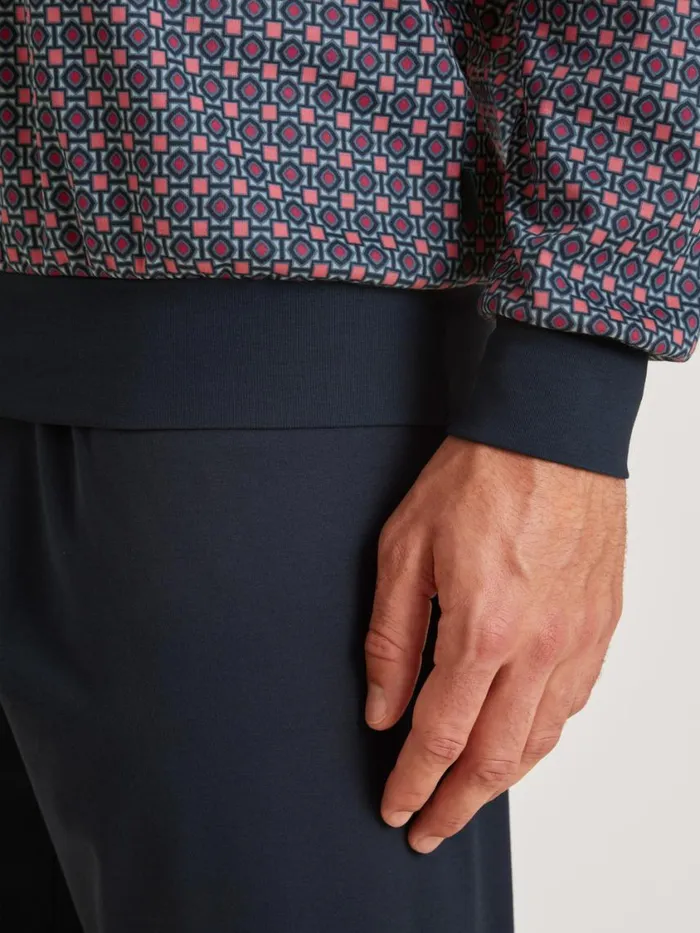 CALIDA Pyjamas Men Pyjama With Cuff Mars Red