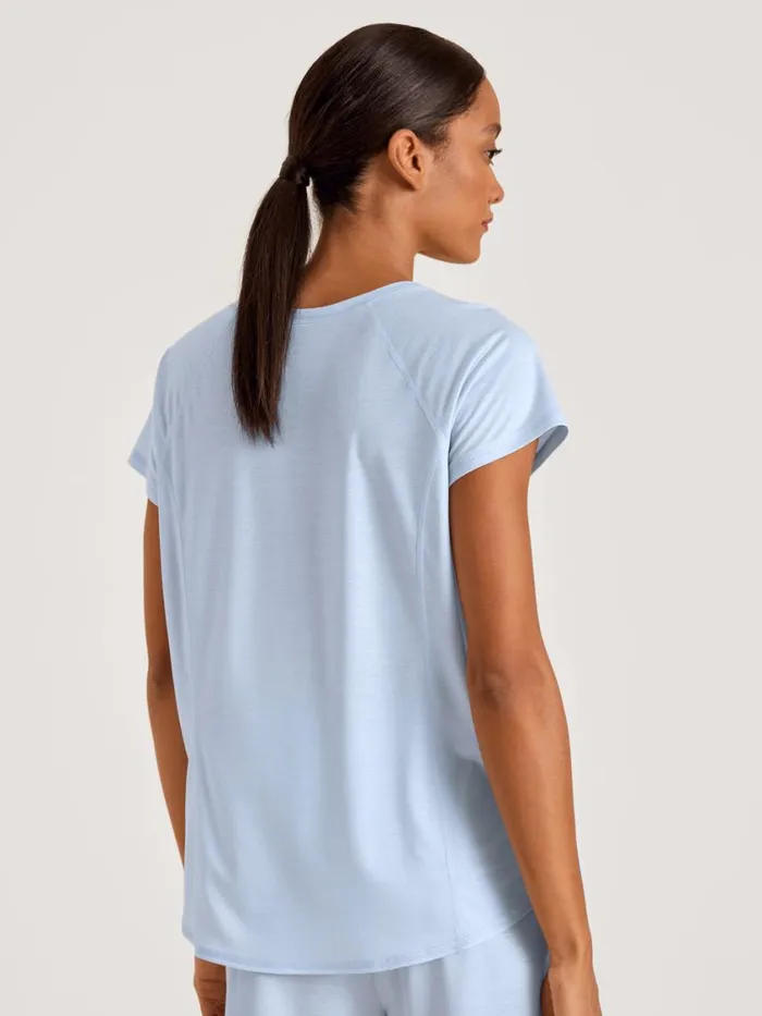 CALIDA Show All Women Shirt Short Sleeve Harmony Blue