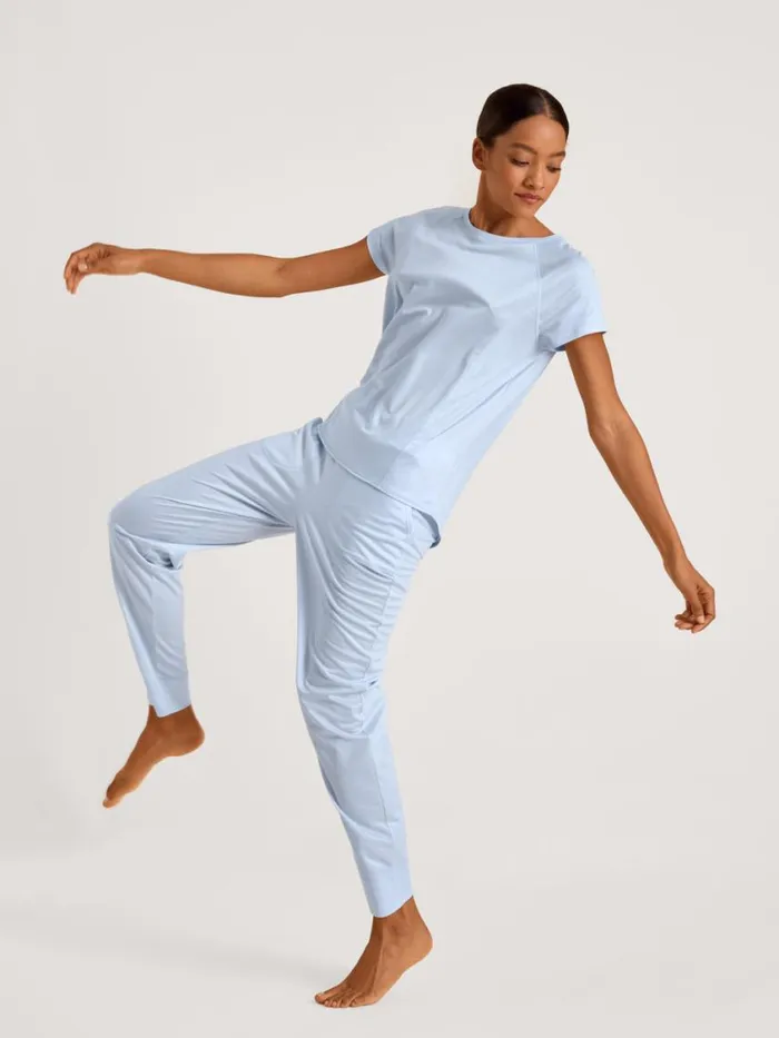 CALIDA Show All Women Shirt Short Sleeve Harmony Blue