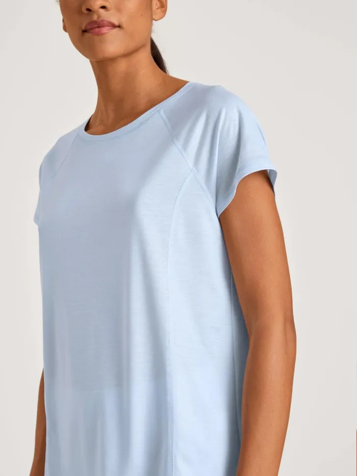 CALIDA Show All Women Shirt Short Sleeve Harmony Blue