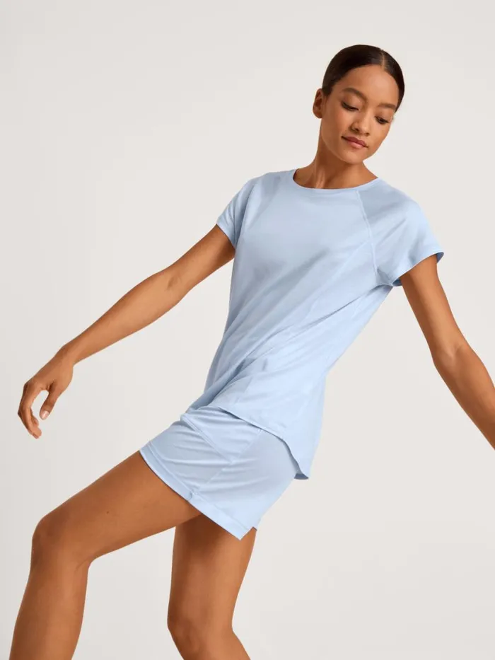 CALIDA Show All Women Shirt Short Sleeve Harmony Blue