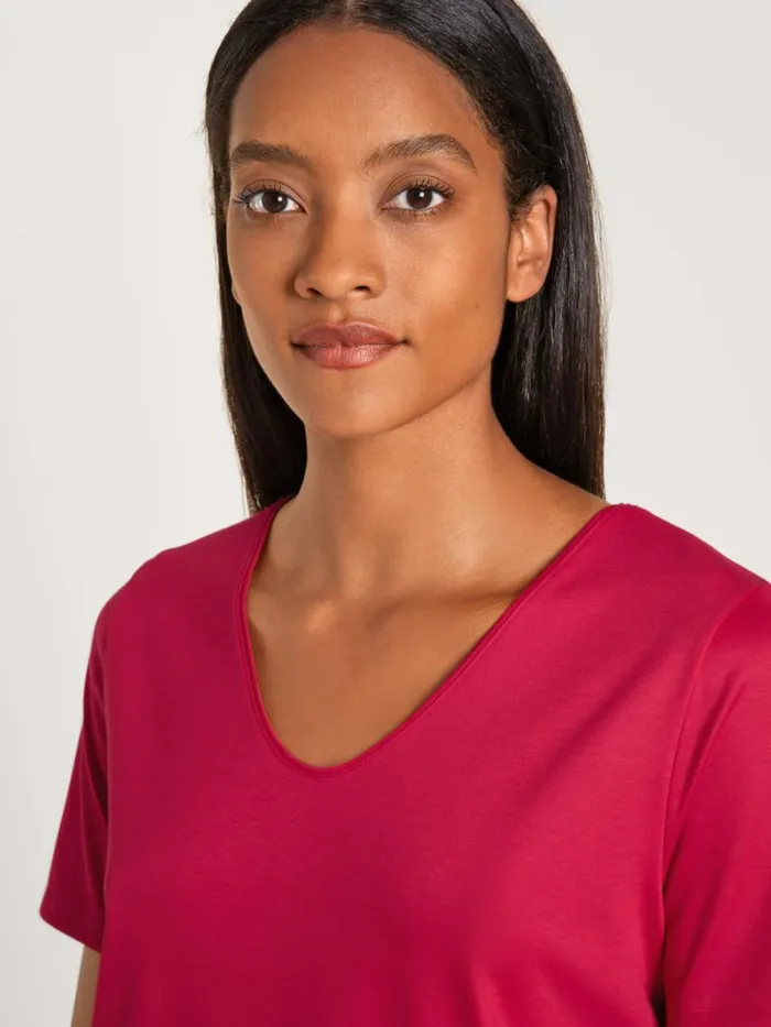 CALIDA Show All Women Vshirt Barberry Red