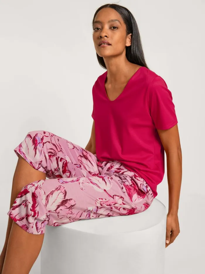 CALIDA Show All Women Vshirt Barberry Red