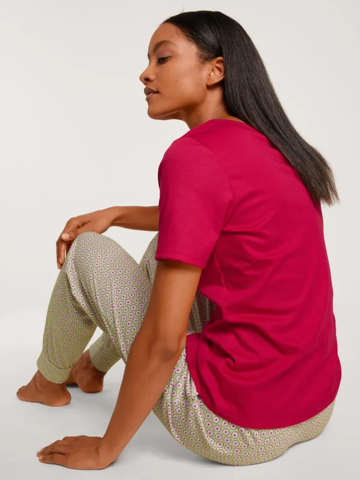 CALIDA Show All Women Vshirt Barberry Red