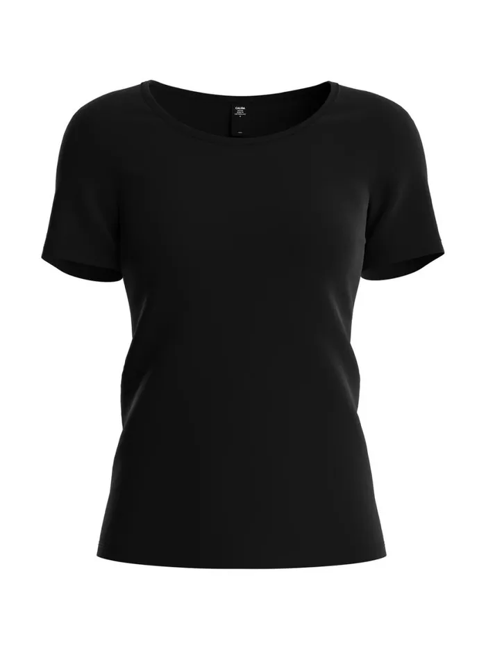 CALIDA Tops Women Shirt Shortsleeve Schwarz