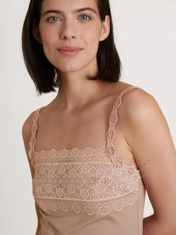 CALIDA Tops Women Spaghetti Top Soft Nude