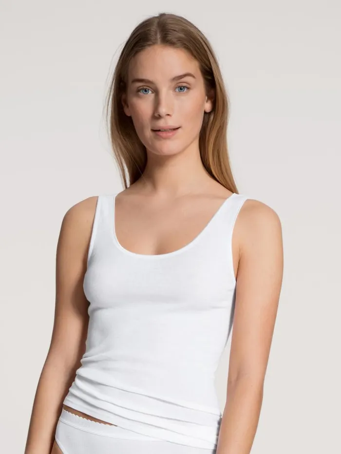 CALIDA Tops Women Tank Top Twopack White