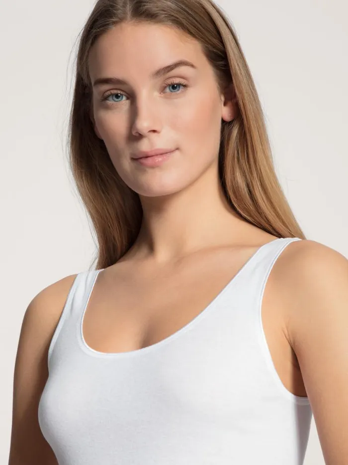 CALIDA Tops Women Tank Top Twopack White