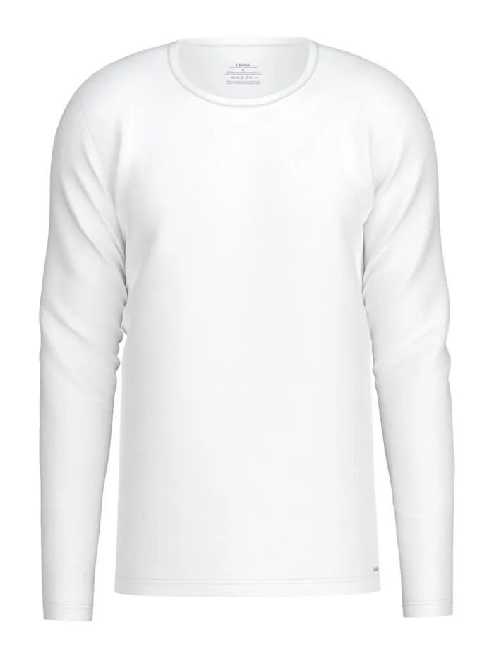 CALIDA Undershirts Men Shirt Long Sleeve Weiss