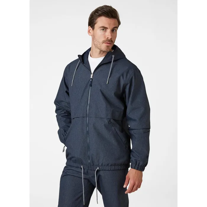 Casual Jackets Men Helly Hansen JPN RAIN JACKET 598 Navy Denim