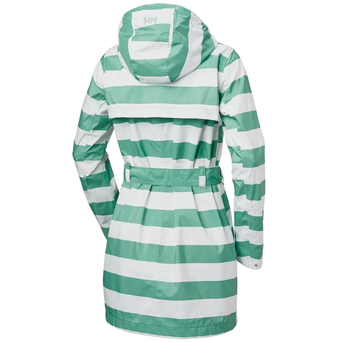 Casual Jackets Women Helly Hansen W LYNESS II COAT 443 Jade Stripe
