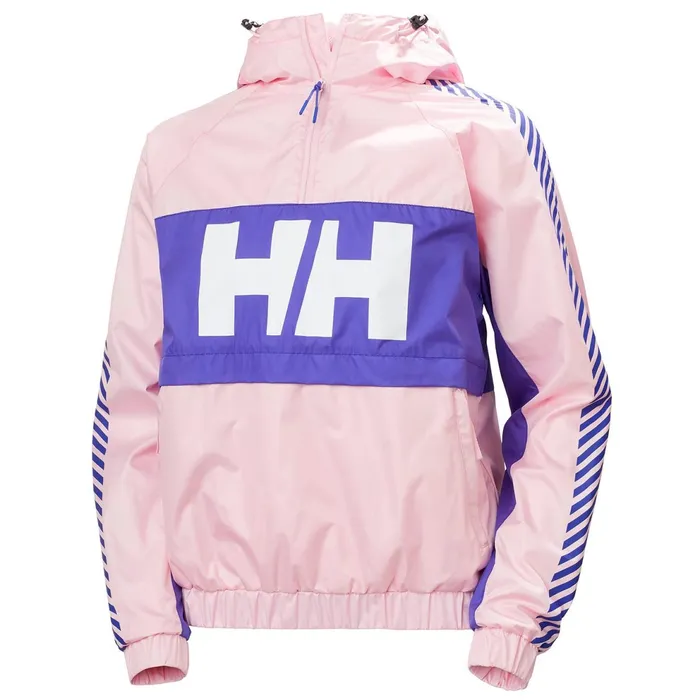 Casual Jackets Women Helly Hansen W VECTOR PACKABLE WIND ANORAK 088 Fairytale