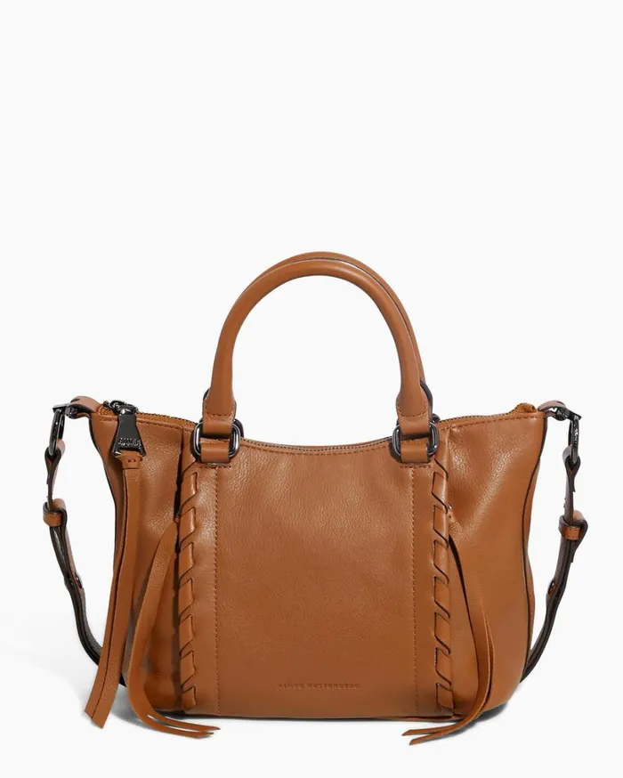 Chakra Satchel Crossbody Chestnut Women Aimee Kestenberg Crossbody Bags