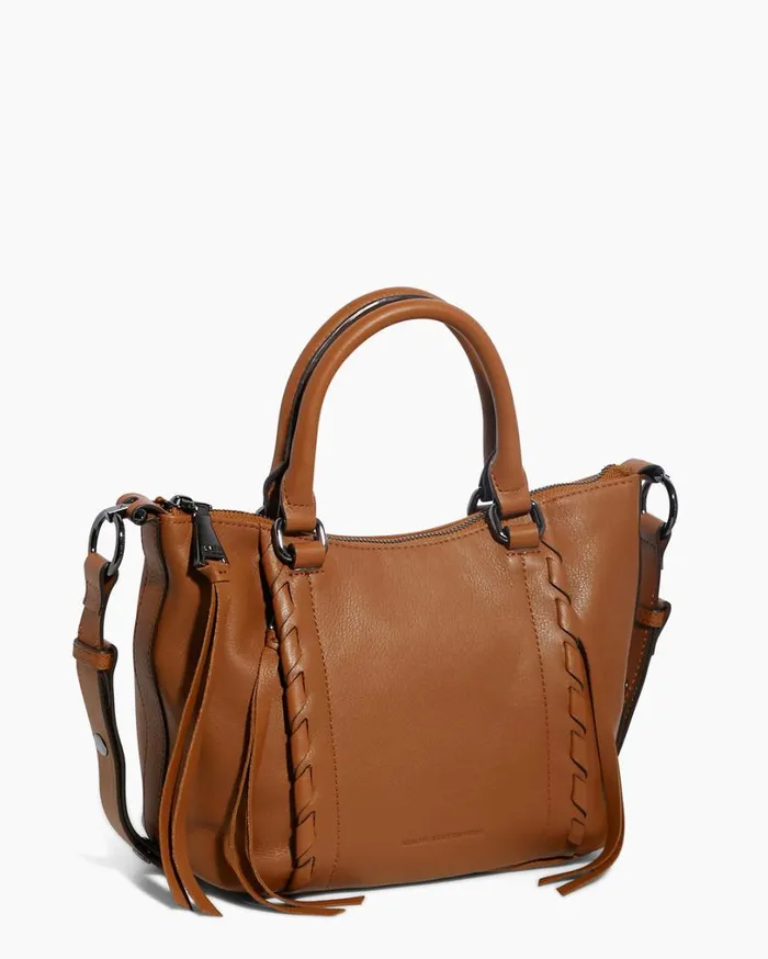 Chakra Satchel Crossbody Chestnut Women Aimee Kestenberg Crossbody Bags
