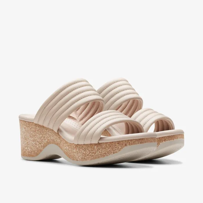 Chelseah Path Sand Leather Women Clarks Sandals and Flip Flops