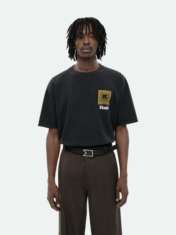 CHEVRON LOGO REPEAT TEE Men Rhude Tees