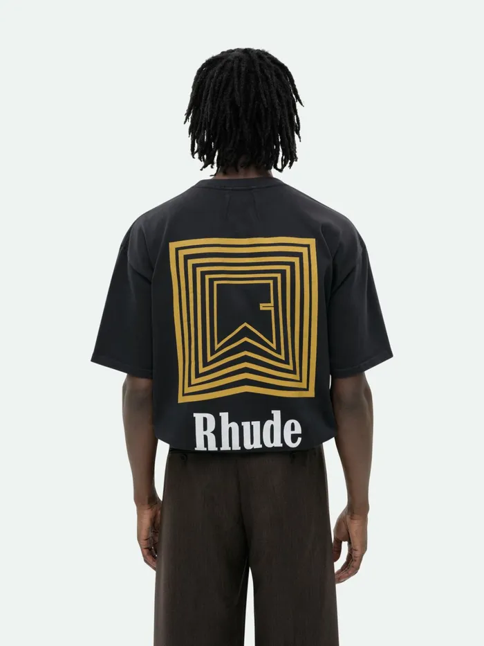 CHEVRON LOGO REPEAT TEE Men Rhude Tees