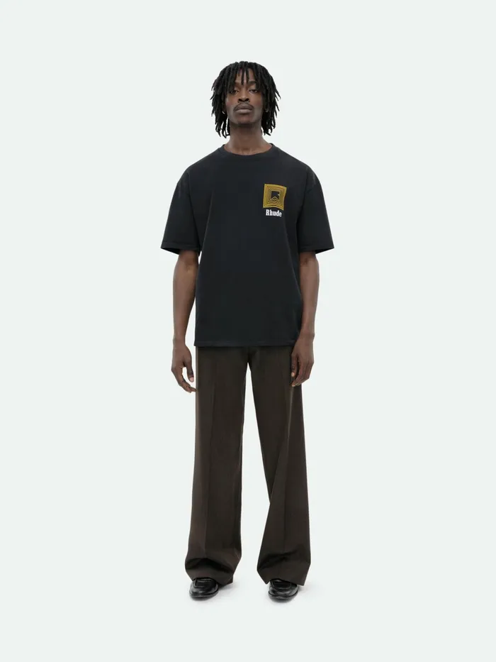 CHEVRON LOGO REPEAT TEE Men Rhude Tees