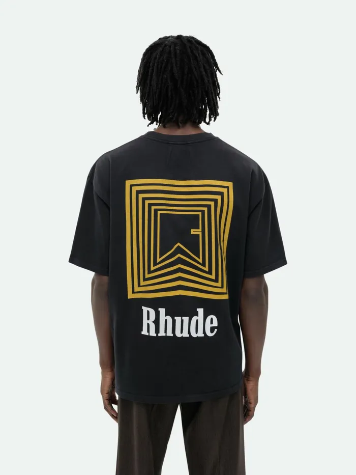 CHEVRON LOGO REPEAT TEE Men Rhude Tees