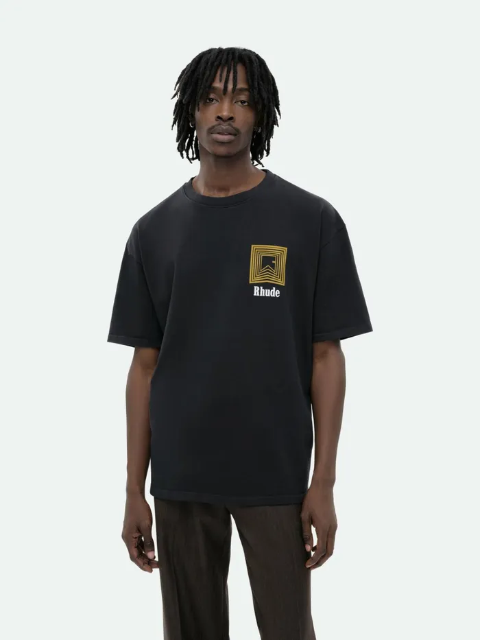 CHEVRON LOGO REPEAT TEE Men Rhude Tees