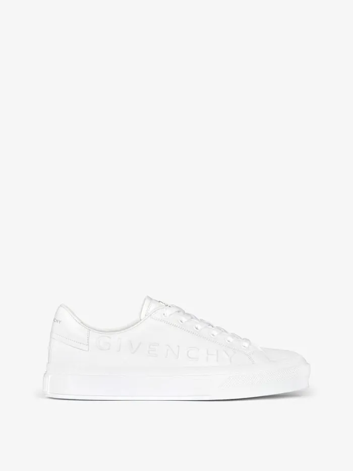 City Sport Sneakers In Leather White Men Givenchy Sneakers