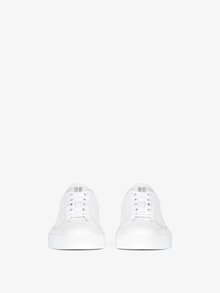 City Sport Sneakers In Leather White Men Givenchy Sneakers