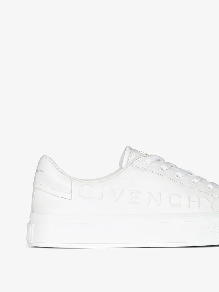 City Sport Sneakers In Leather White Men Givenchy Sneakers