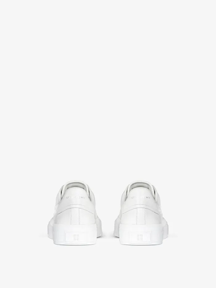City Sport Sneakers In Leather White Men Givenchy Sneakers