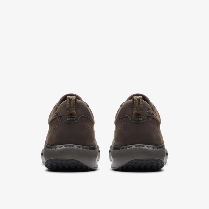 Clarks Pro Lace Dark Brown Tumbled Men Clarks Sneakers