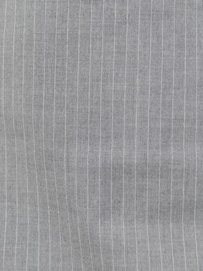 Clothing The Reformation Angelo Dress Grey Pinstripe