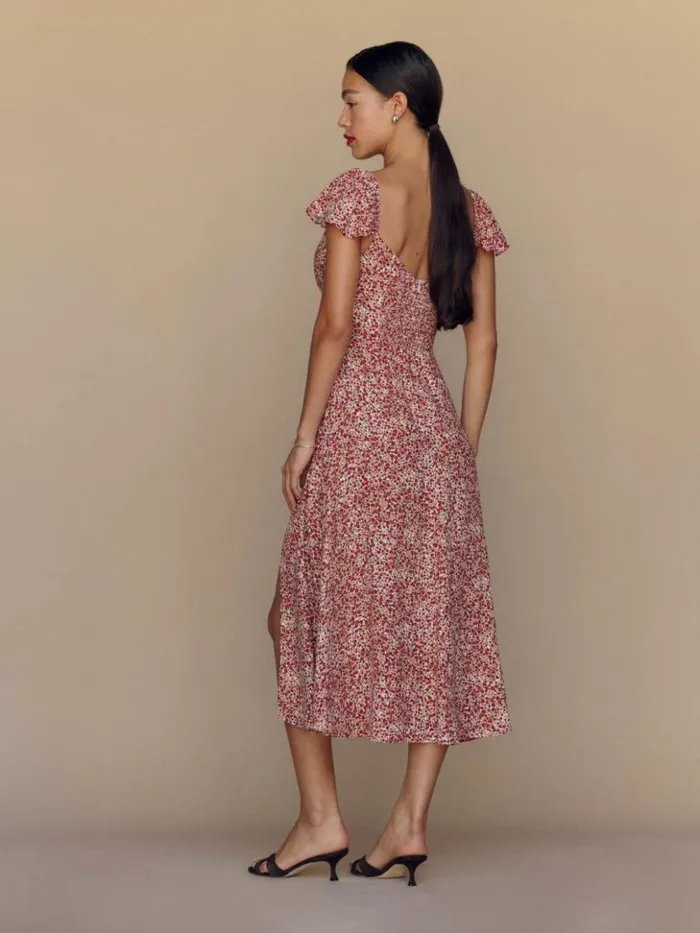 Clothing The Reformation Baxley Dress La Vie En Rose