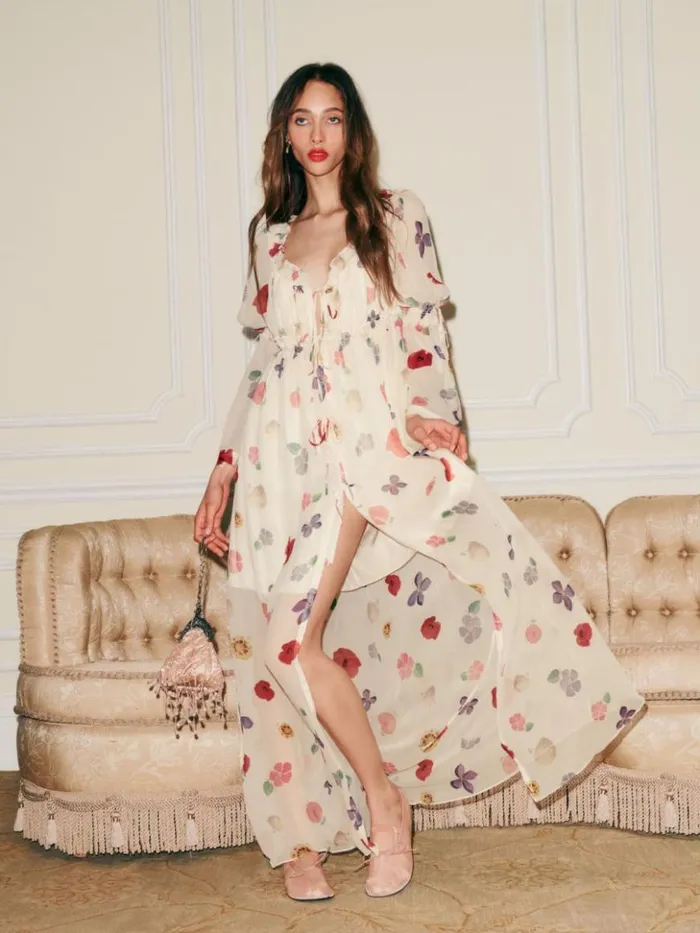 Clothing The Reformation Cabrini Dress Derian Floral