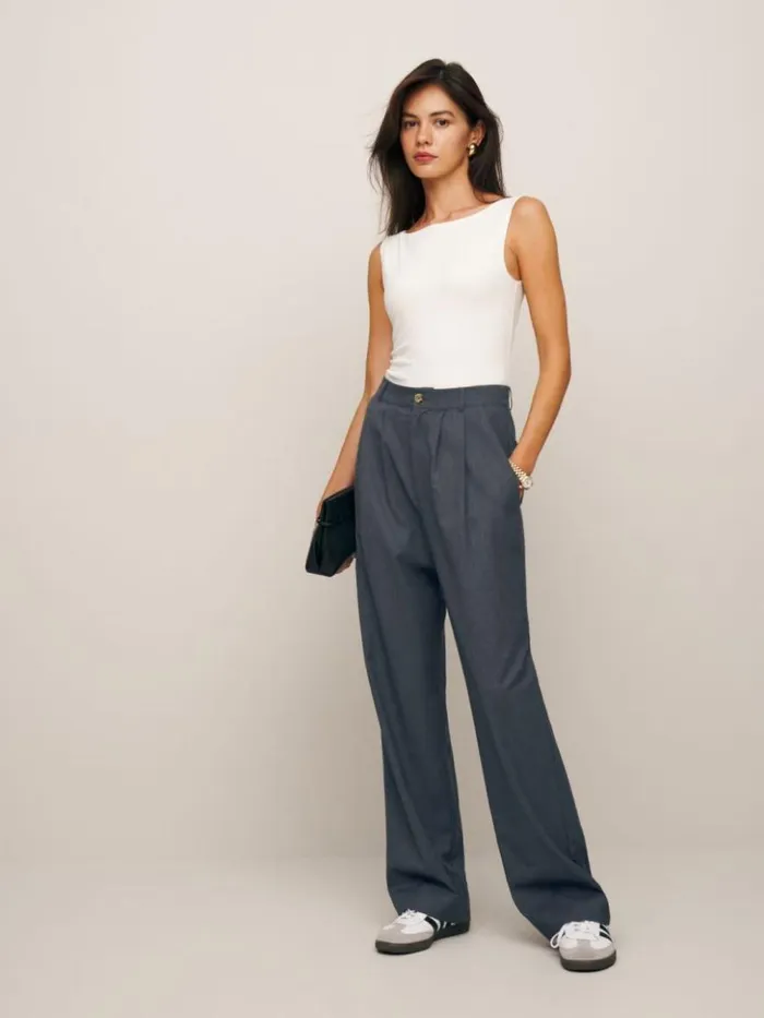 Clothing The Reformation Dusk Knit Top Fior Di Latte