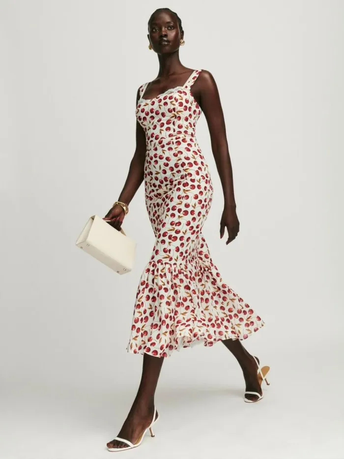 Clothing The Reformation Irisa Dress Cheesecake