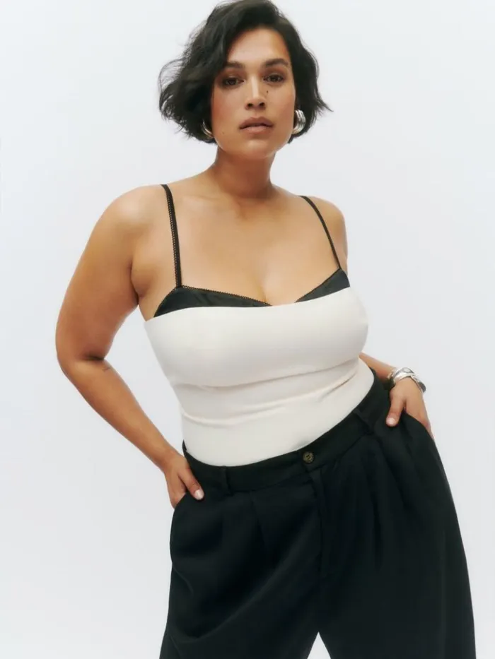 Clothing The Reformation Melanie Top Es Ivory