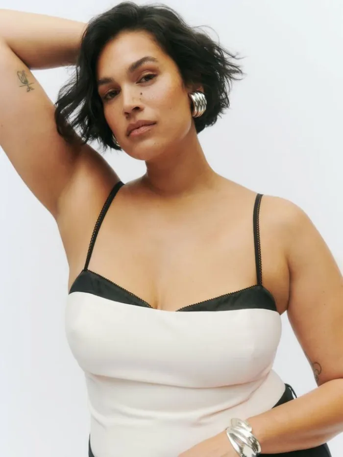 Clothing The Reformation Melanie Top Es Ivory