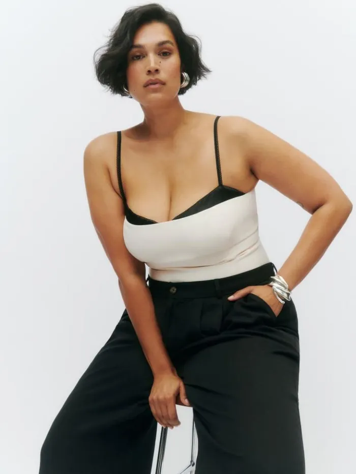 Clothing The Reformation Melanie Top Es Ivory