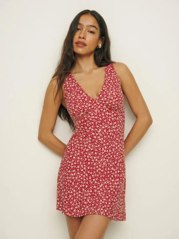Clothing The Reformation Petites Calix Dress Last Tango
