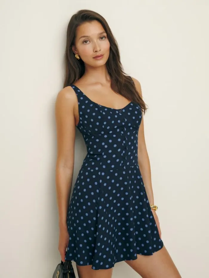 Clothing The Reformation Petites Valencio Dress Palo