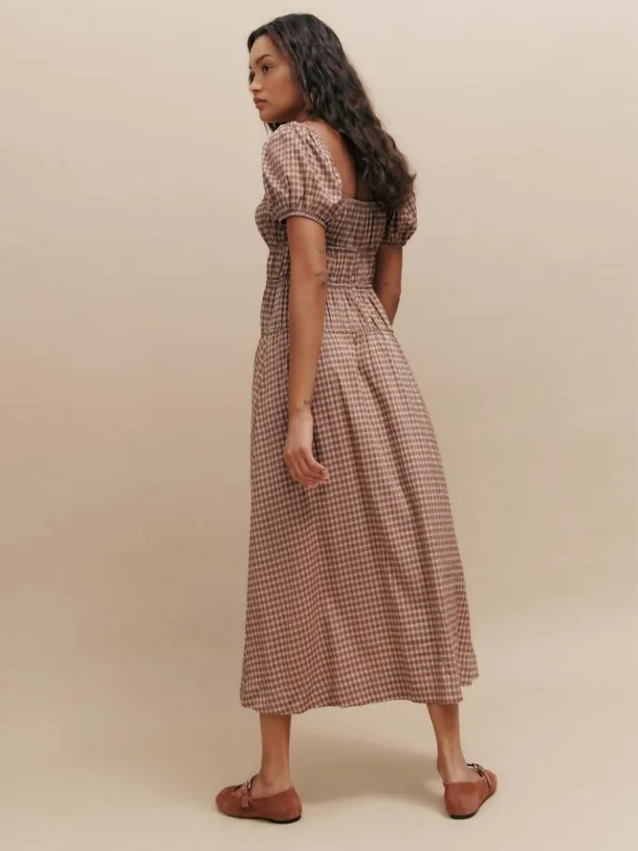 Clothing The Reformation Rhett Dress Audrie Check