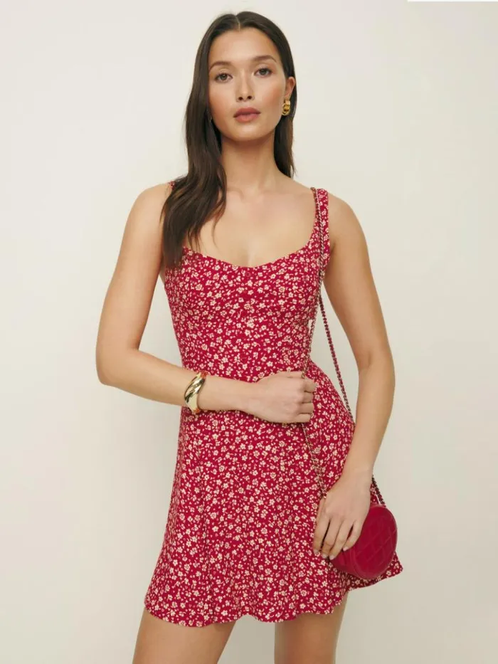 Clothing The Reformation Valencio Dress Last Tango