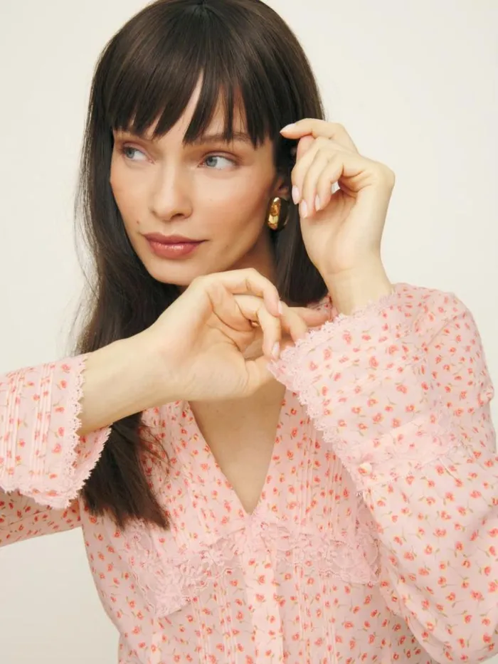 Clothing The Reformation Vivi Top Dainty