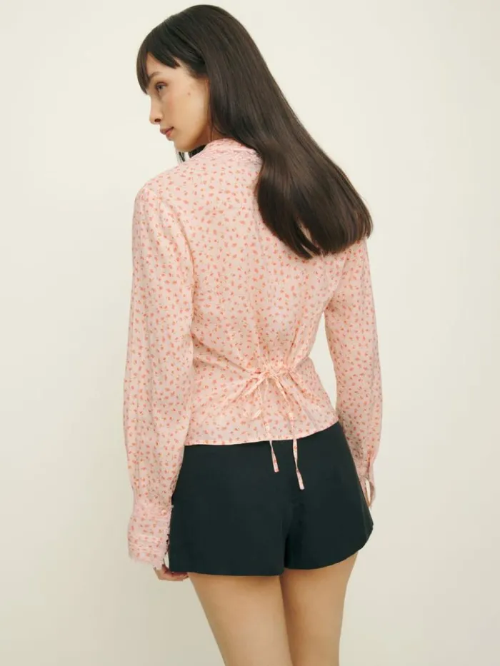Clothing The Reformation Vivi Top Dainty