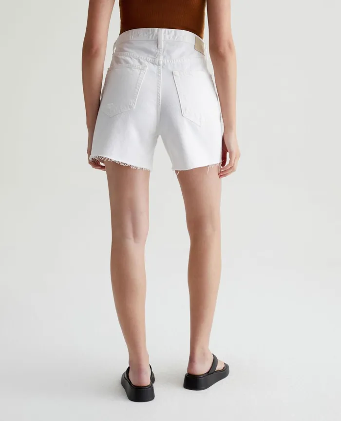 Clove Short Modern White Destructed Women AG Jeans Denim