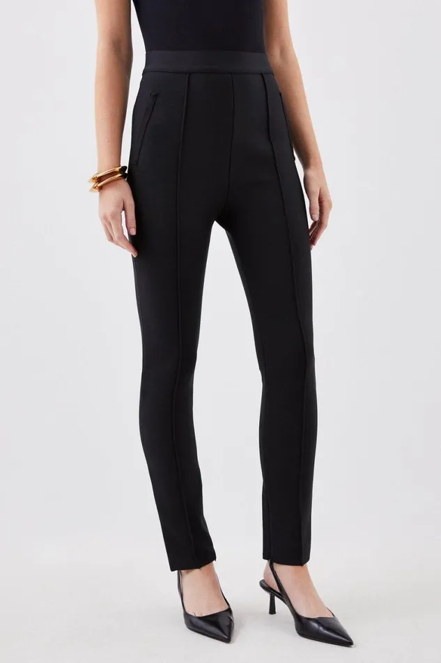 CoOrds Women Karen Millen Figure Form Bandage Set Black