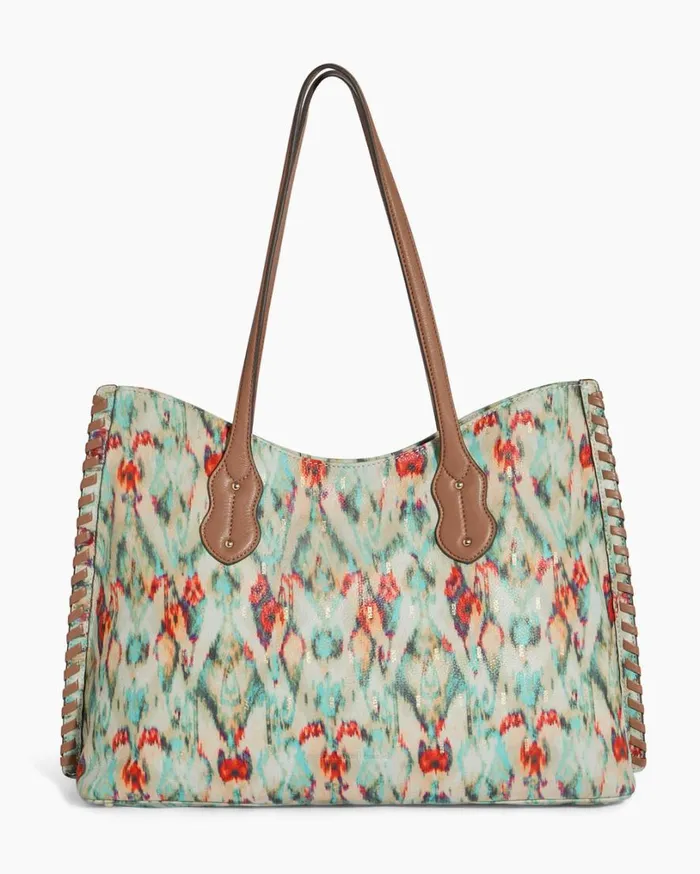 Complete Me Novelty Tote Ikat Multi Women Aimee Kestenberg Tote Bags