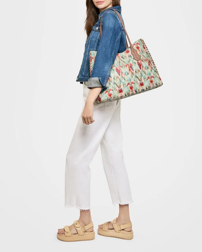 Complete Me Novelty Tote Ikat Multi Women Aimee Kestenberg Tote Bags