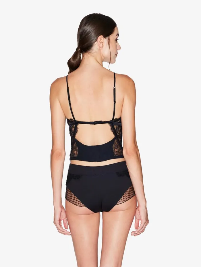 Corset With Leavers Lace Lingerie La Perla Bodysuits and Bustiers