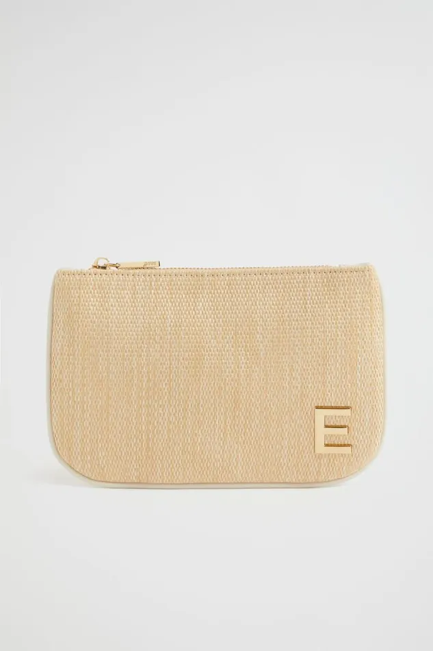 Cosmetic Bags Woman Seed Heritage Initial Pouch E
