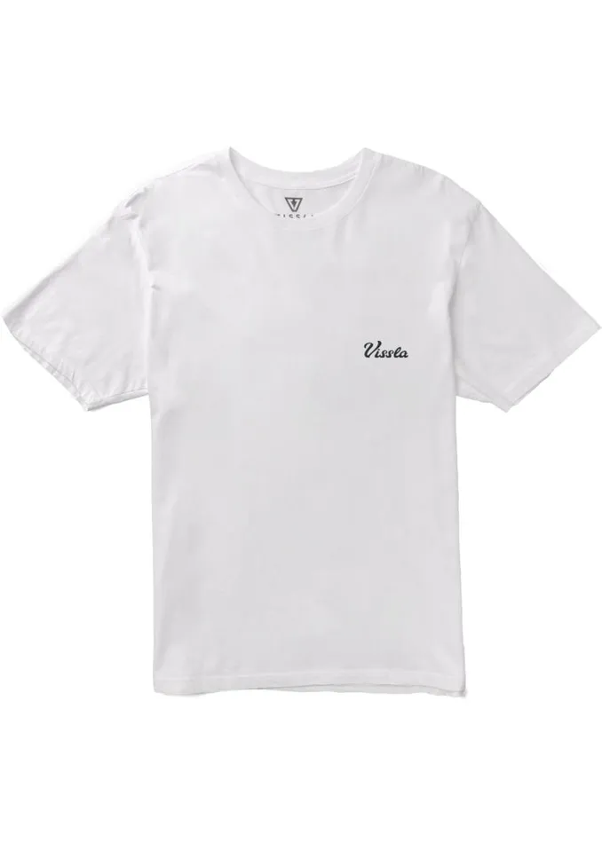Craftsmen Organic Tee White Men Vissla Tees